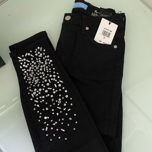 SEVEN FOR ALL MANKIND jean with Rhinestone Accents